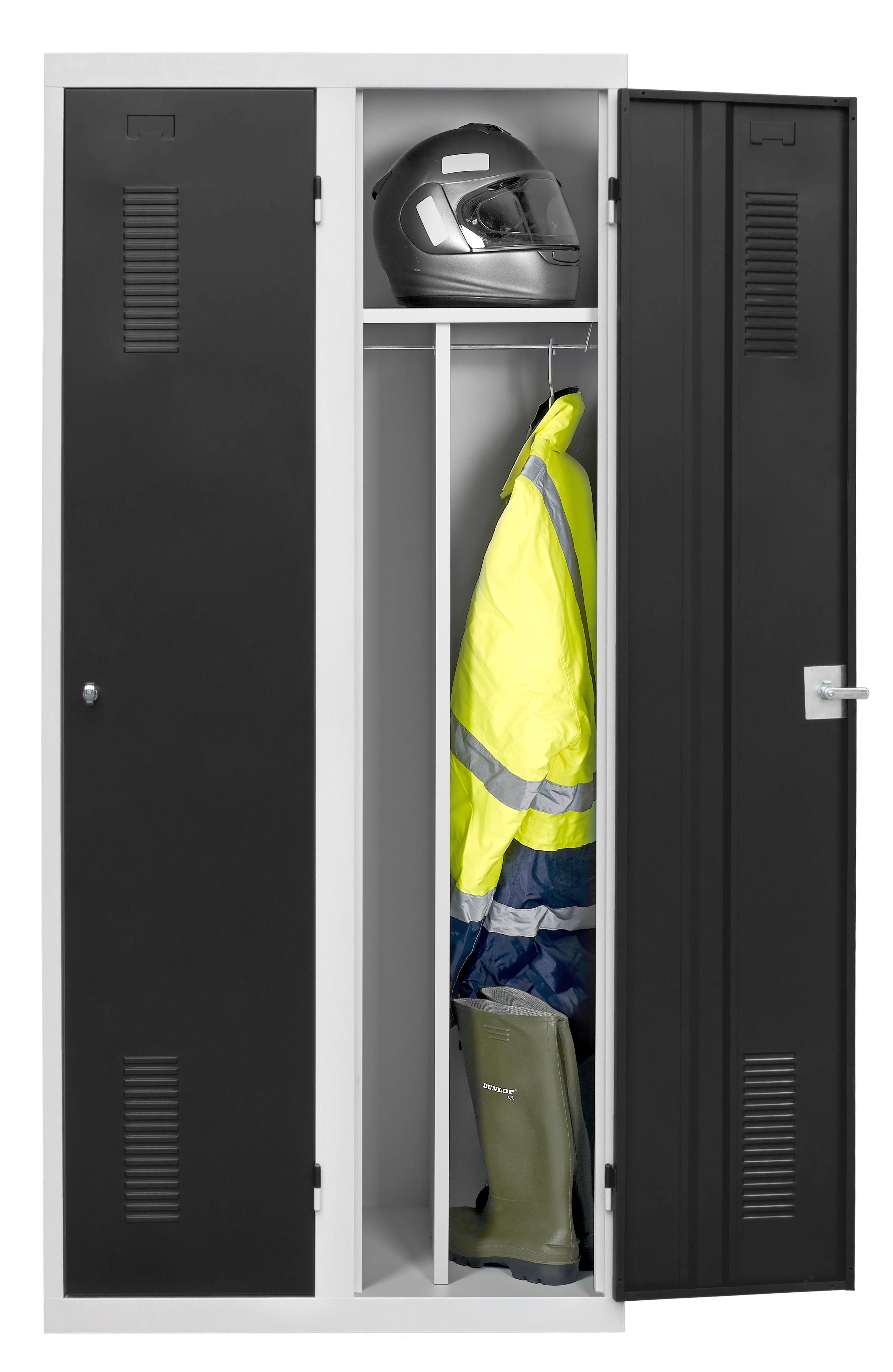 VESTIAIRE MONOBLOC SUR SOCLE