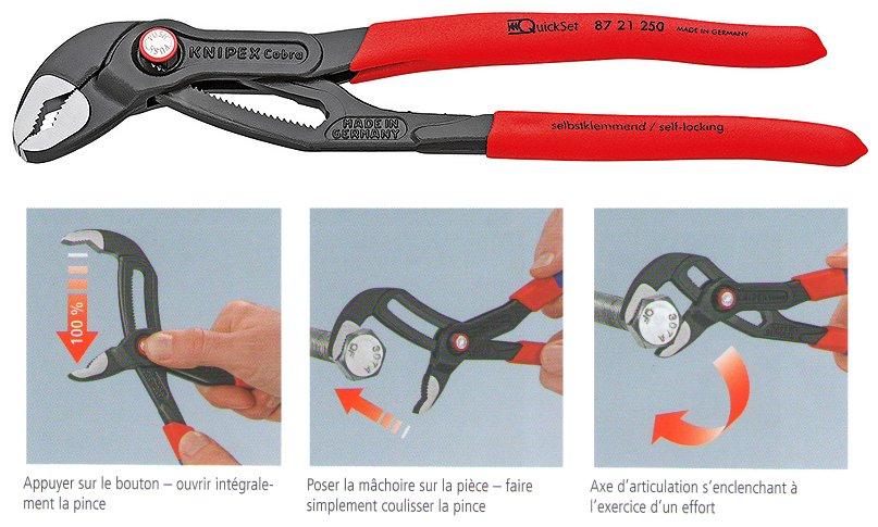 PINCE MULTIPRISE COBRA