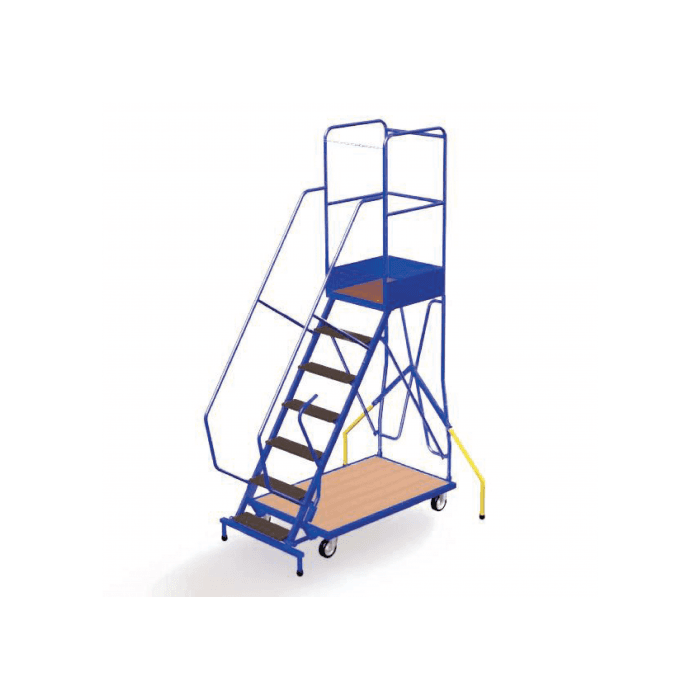 PLATEFORME ESCABAUD INDUSTRIEL ROULANT