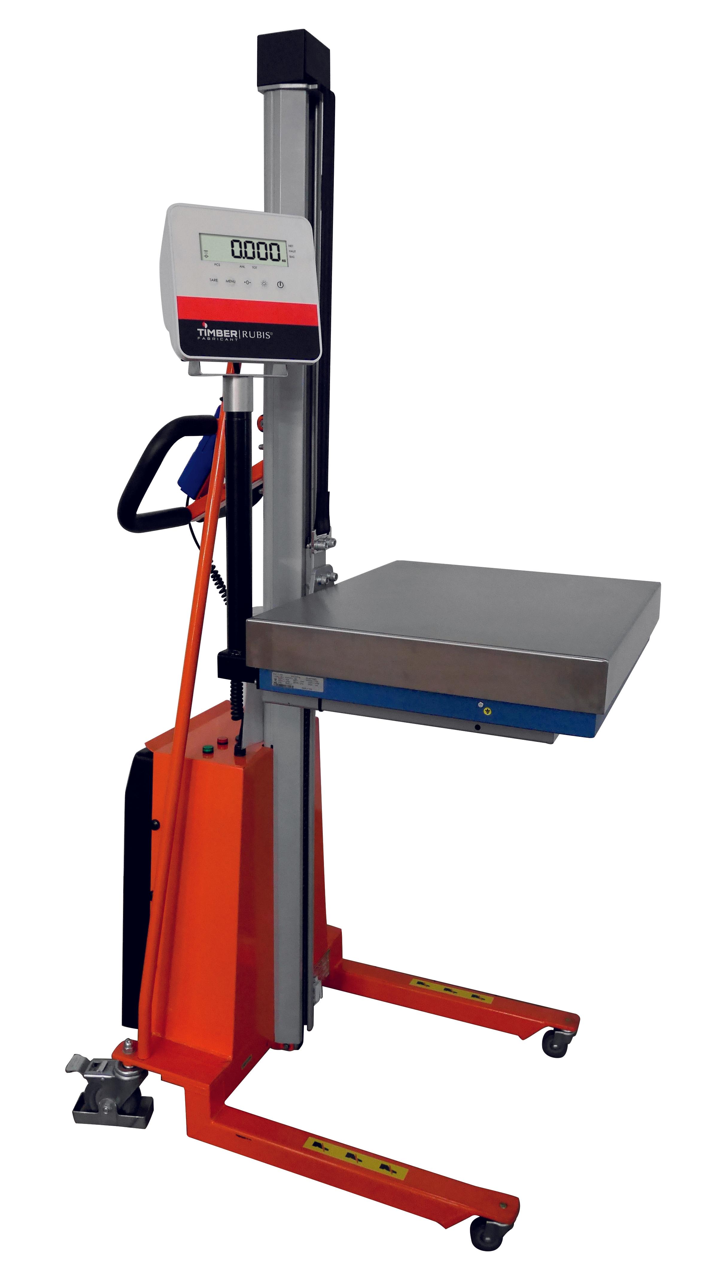 GERBEUR INDUSTRIEL AVEC SYSTEME DE PESAGE