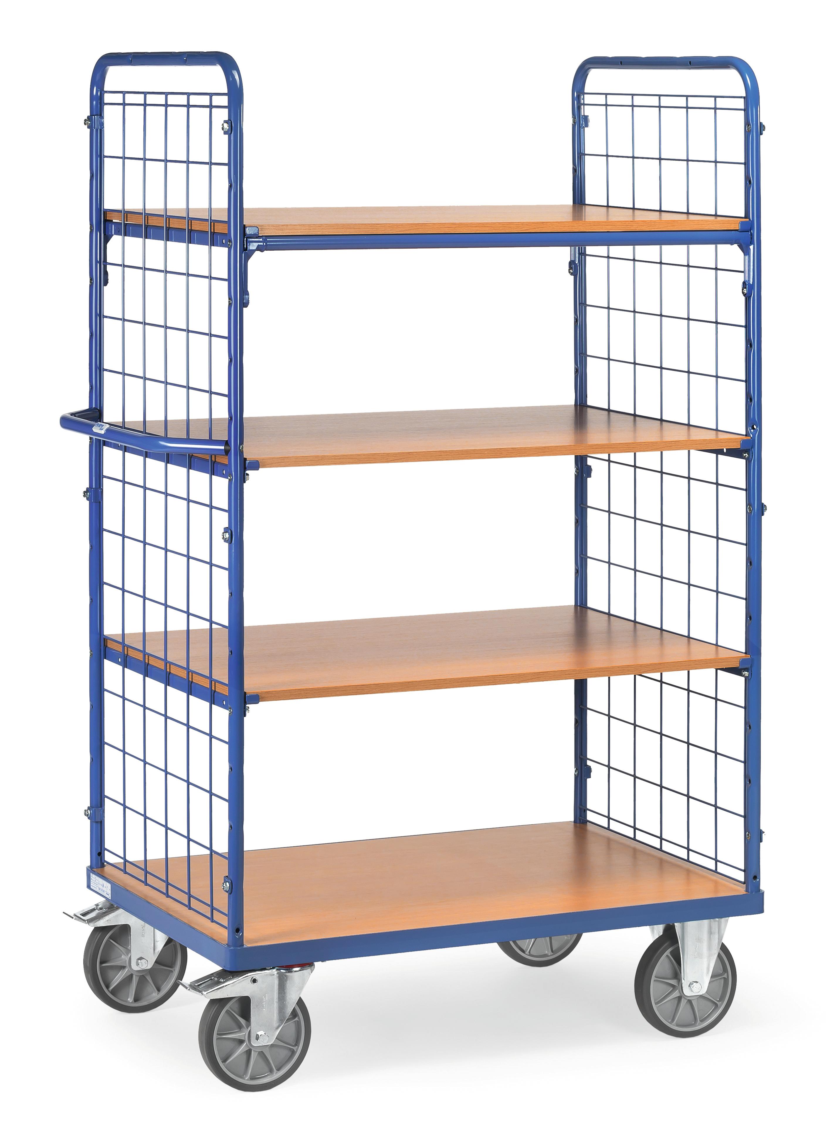 CHARIOT GRILLAGE 2 PETITS COTES AVEC TREILLIS