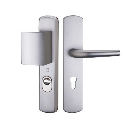 Ensemble de sécurité poignée palière entraxe 72 mm SALOME