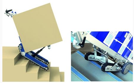 DIABLE ELECTRIQUE MONTE-ESCALIERS A CHENILLES