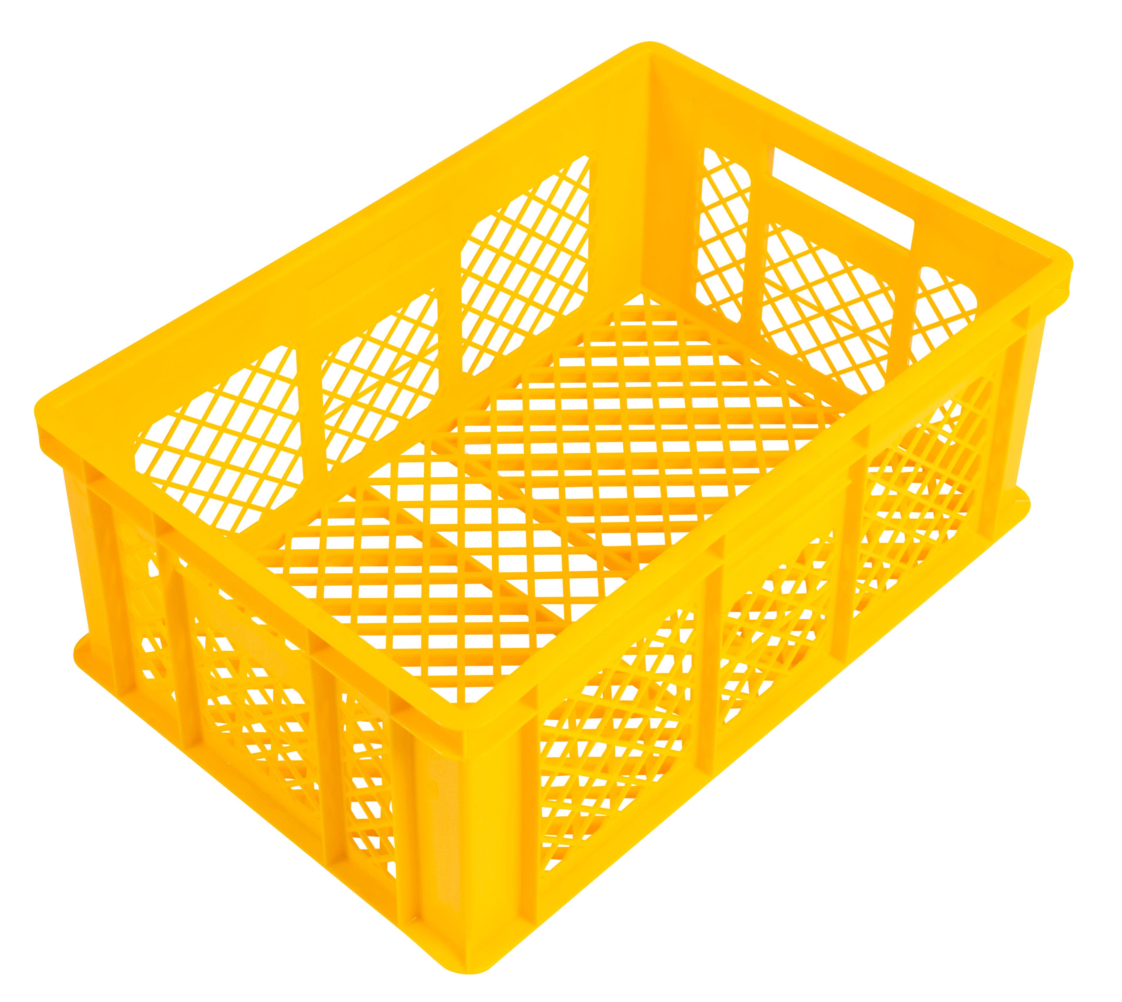 BAC GERBABLE FOND ET COTES AJOURES JAUNE