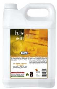 HUILE DE LIN EN 5 LITRES