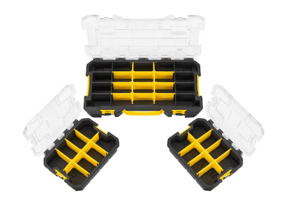 Lot de 3 organiseurs PRO-STACK STANLEY® FATMAX® (2/3 + 2 x 1/3)