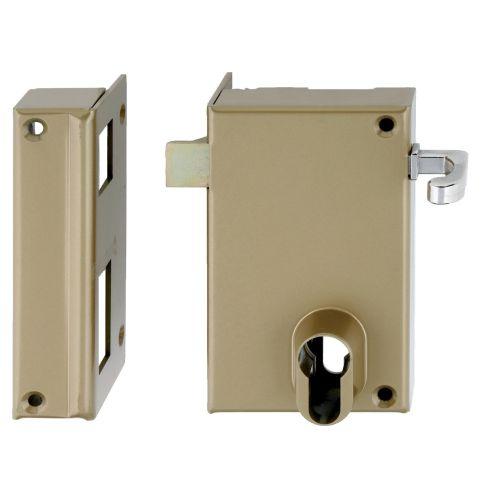 HERACLESMX-8827-02 coffre monopoint en applique pour cylindre européen vertical