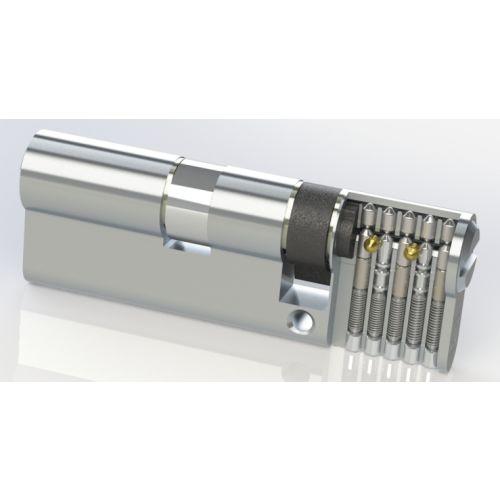 Cylindre à double entrée DROITE Y8C A2P Sésame 30 x 60 mm