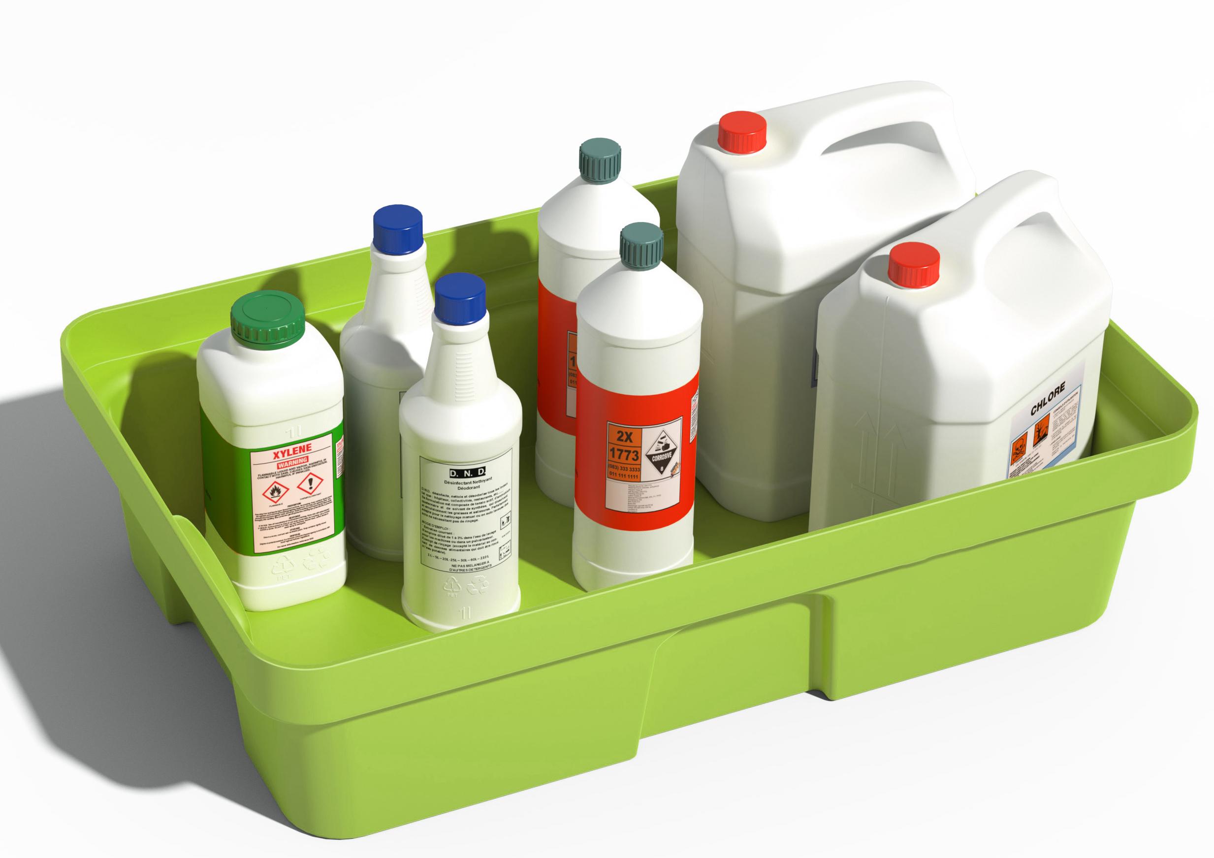 BAC DE RETENTION PLASTIQUE PEHD