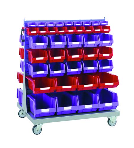 CHARIOT POUR BACS A BEC 1000 x 750 x 1150 mm