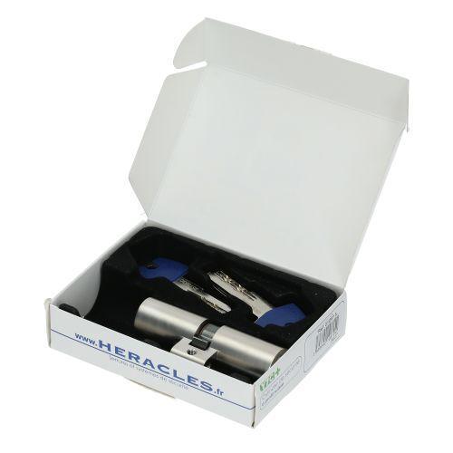 Cylindre monobloc double entrée Y7C+ profil Suisse 31 x 31 mm