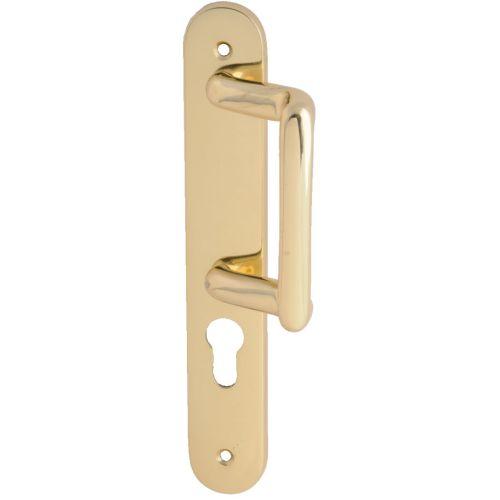 Poignée de tirage MORGAN - Laiton poli - Clé I et palière