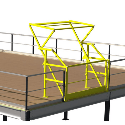 BARRIERE ECLUSE BASCULANTE