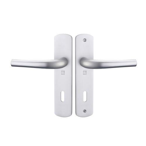 Ensemble double bequille sur plaque SALOME - Aluminium - Clé L - 165MM