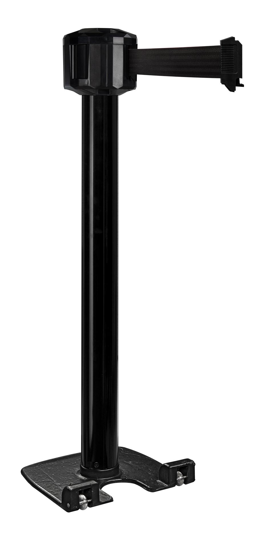 POTEAU NOIR DE GUIDAGE BOITIER ETANCHE SANGLE ROUGE