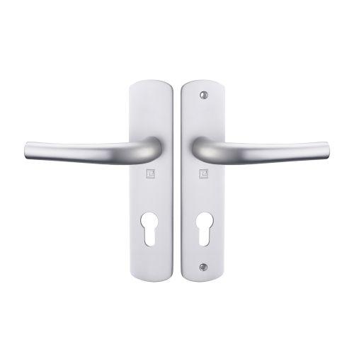 Ensemble double bequille sur plaque SALOME - Aluminium - Clé I - 165MM