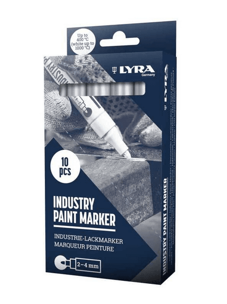 Marqueur peinture laquée pointe 2-4 mm LYRA Industry paint marker