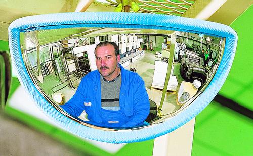 RETROVISEUR POUR CHARIOT ELEVATEUR ARRIERE POLYMIR