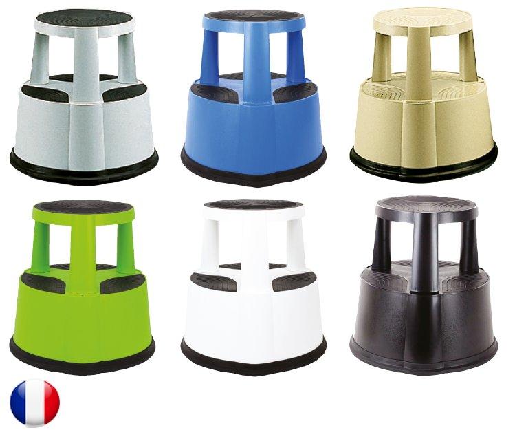 TABOURET MARCHEPIED POLYPROPYLENE Ht 425mm - Charge 150 Kg