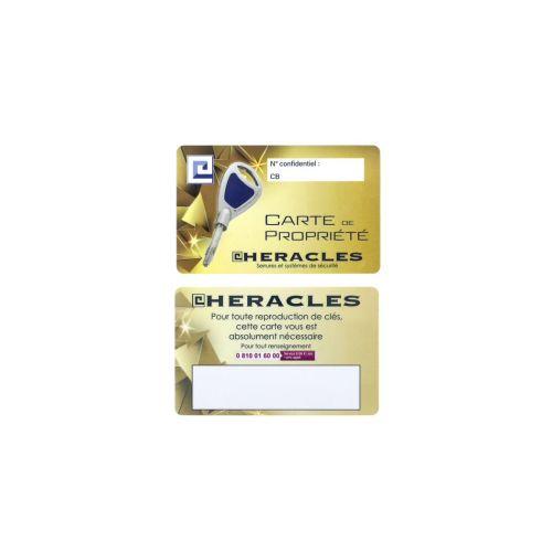 HERACLES F160100 jeu de cylindre double type LAP/CB diamètre 22mm dimensions 37