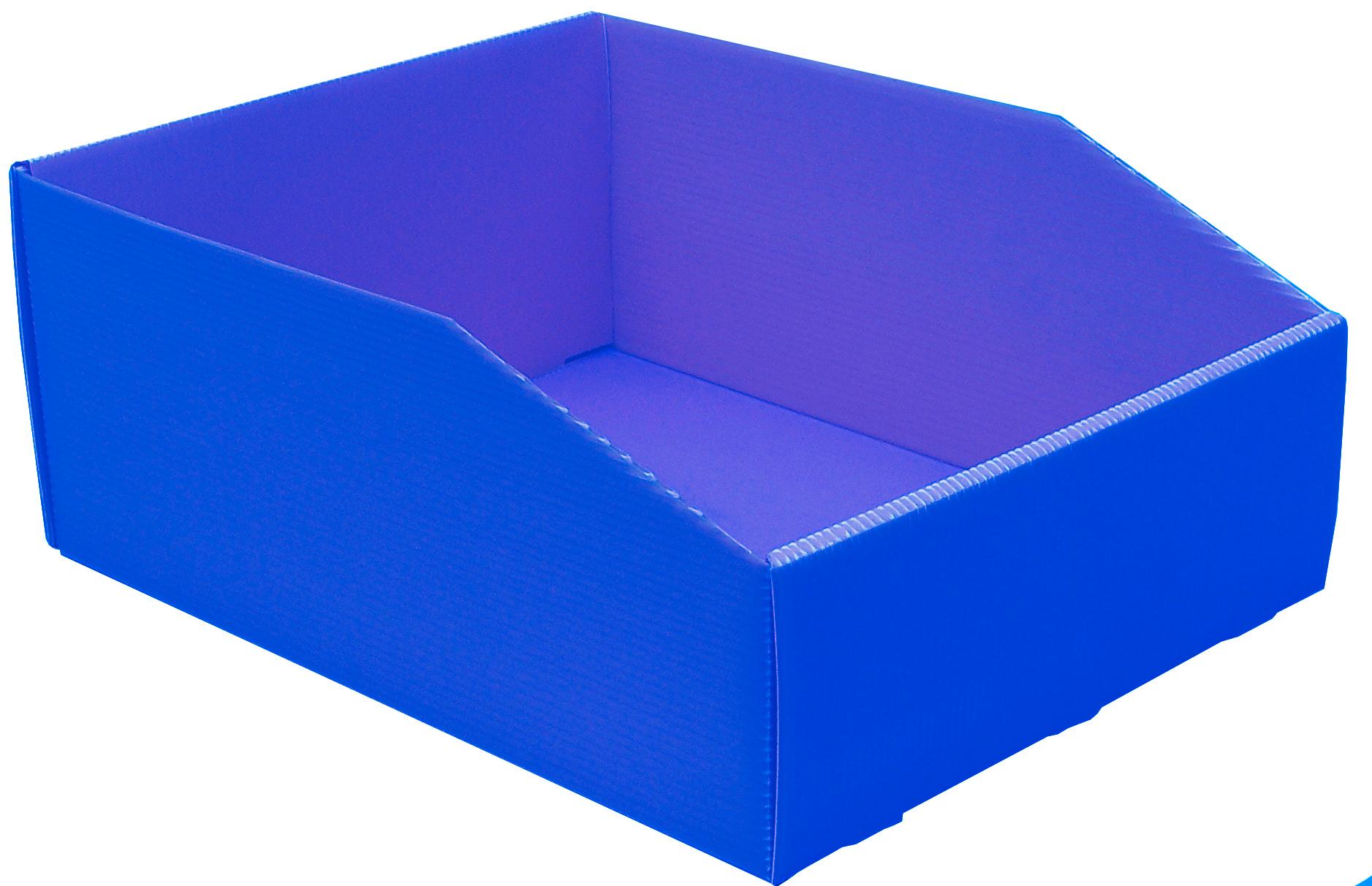 Bac polypropylène à monter de 1L à 9L - BLEU