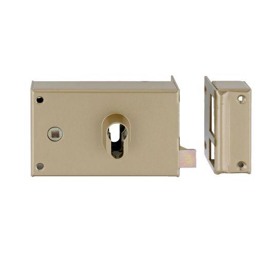 HERACLES86911 serrure profil européen horizontale à fouillot de 7 coffre seul sa