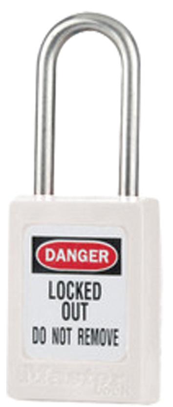 CADENAS DE CONSIGNATION MECANIQUE ANSE INOX ROUGE