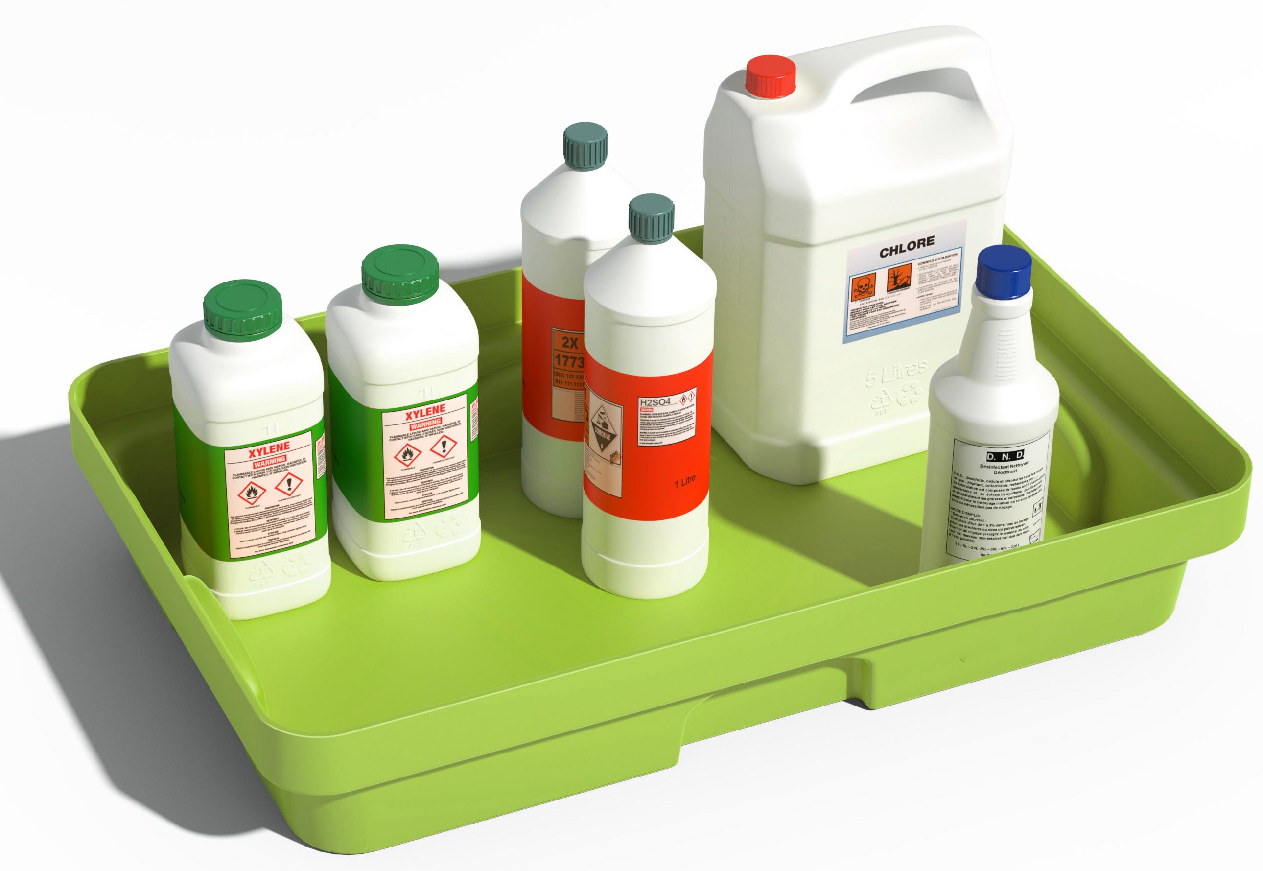 BAC DE RETENTION PLASTIQUE PEHD