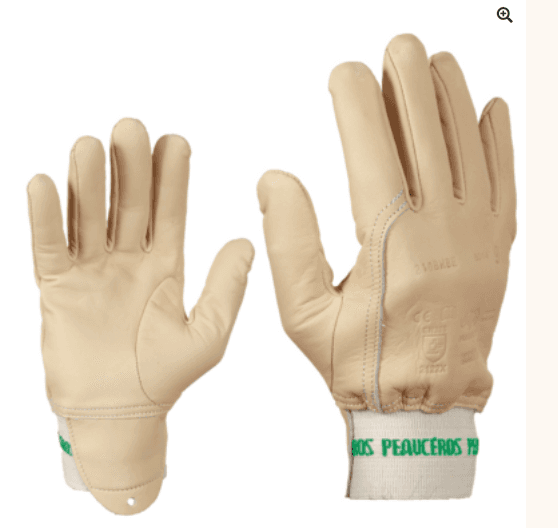 GANT CUIR HYDROFUGE BOVIN BEIG
