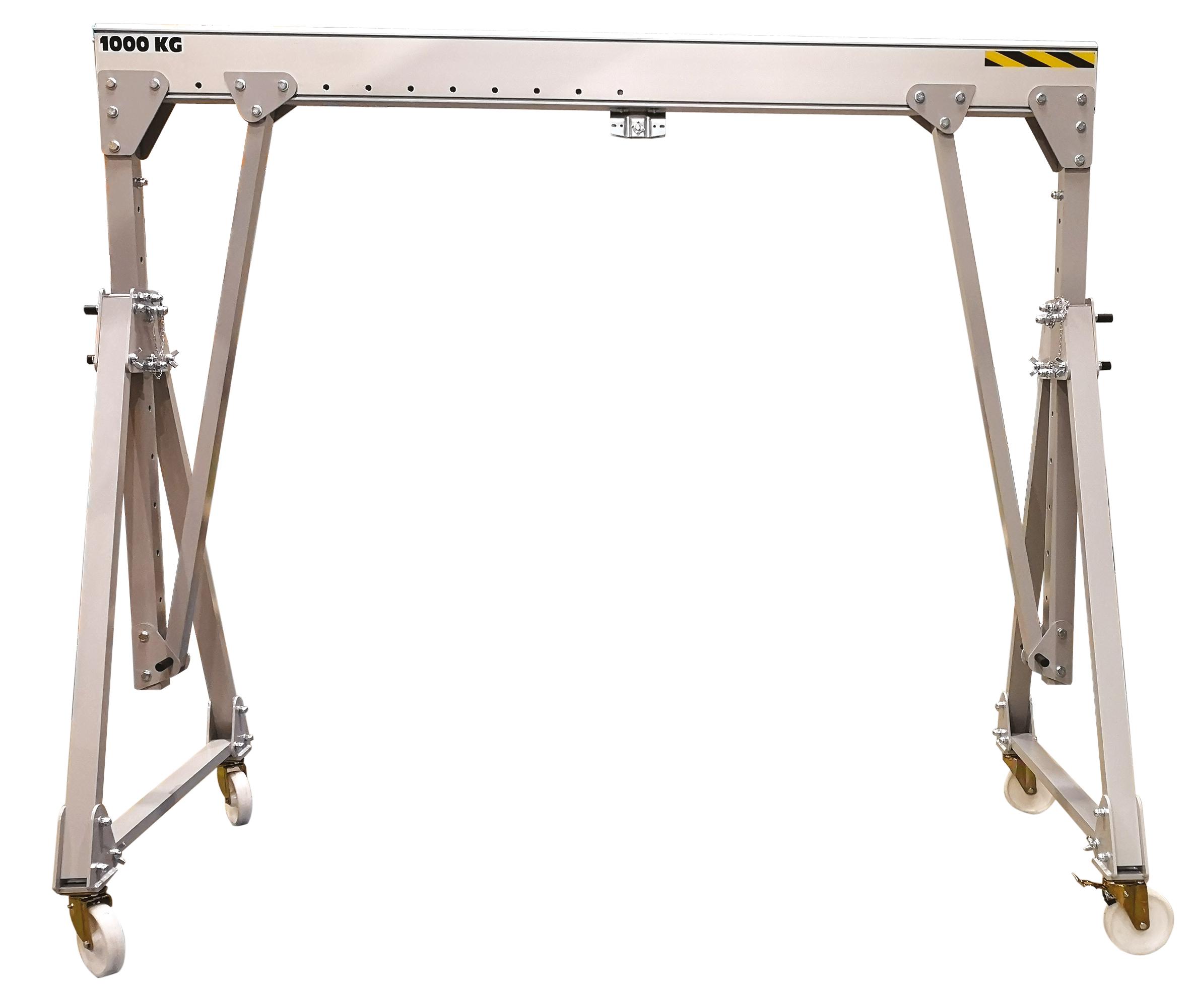 PORTIQUE D'ATELIER MOBILE PLIABLE EN ALU