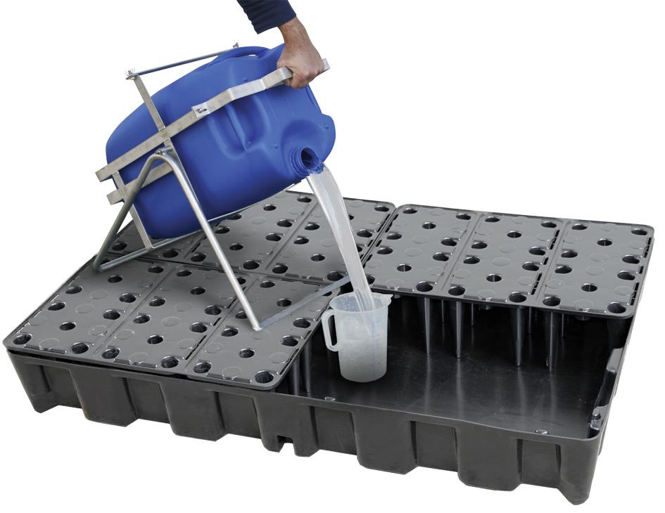 BAC DE RETENTION LABO MODULAIRE