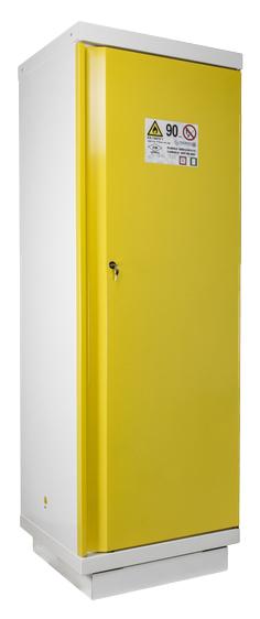 ARMOIRE DE SECURITE 90 MIN 30L 1 PORTE 1 ETAGERE 1 BAC