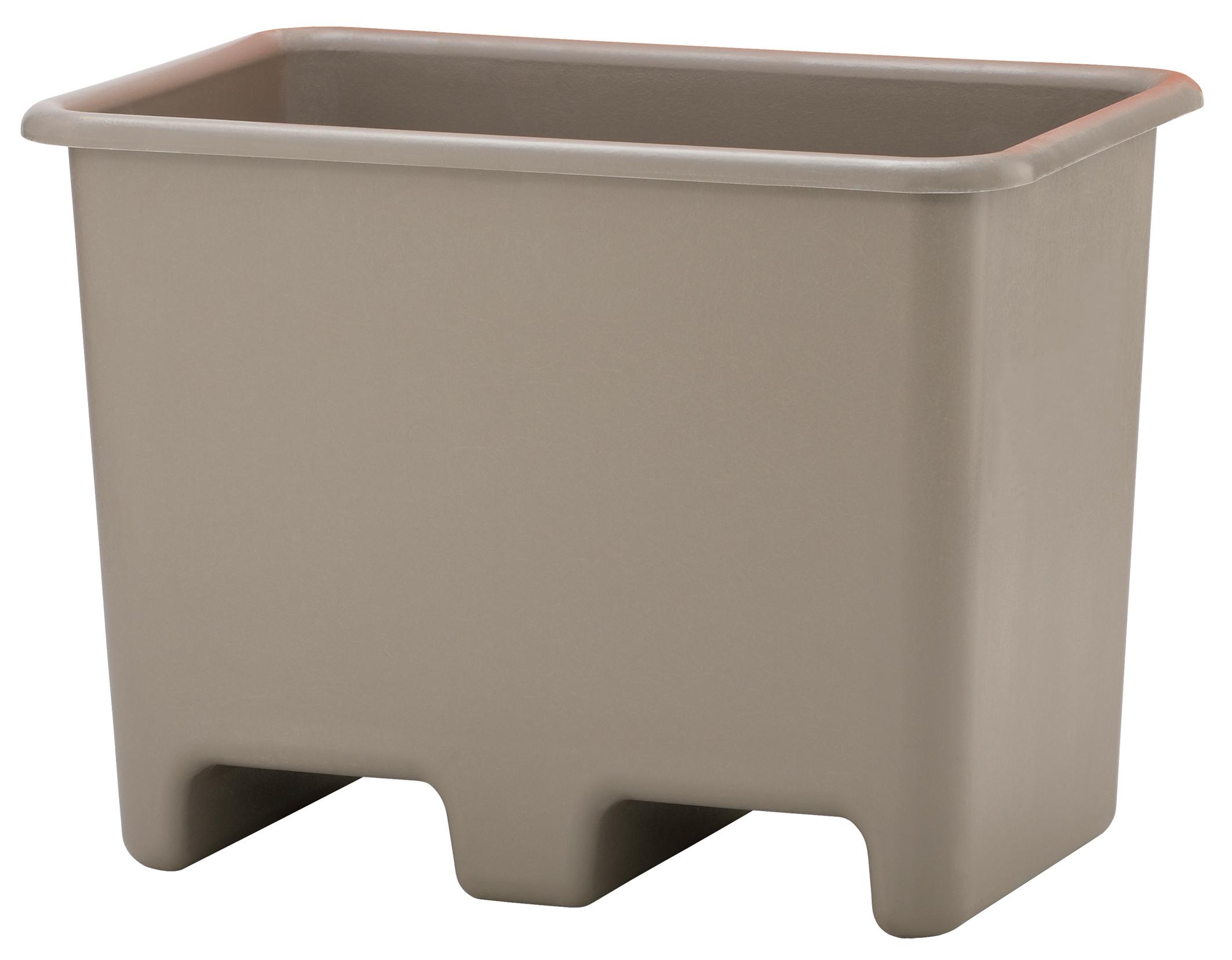 BAC RECTANGULAIRE RIGIDE AVEC PASSAGE DE FOURCHES