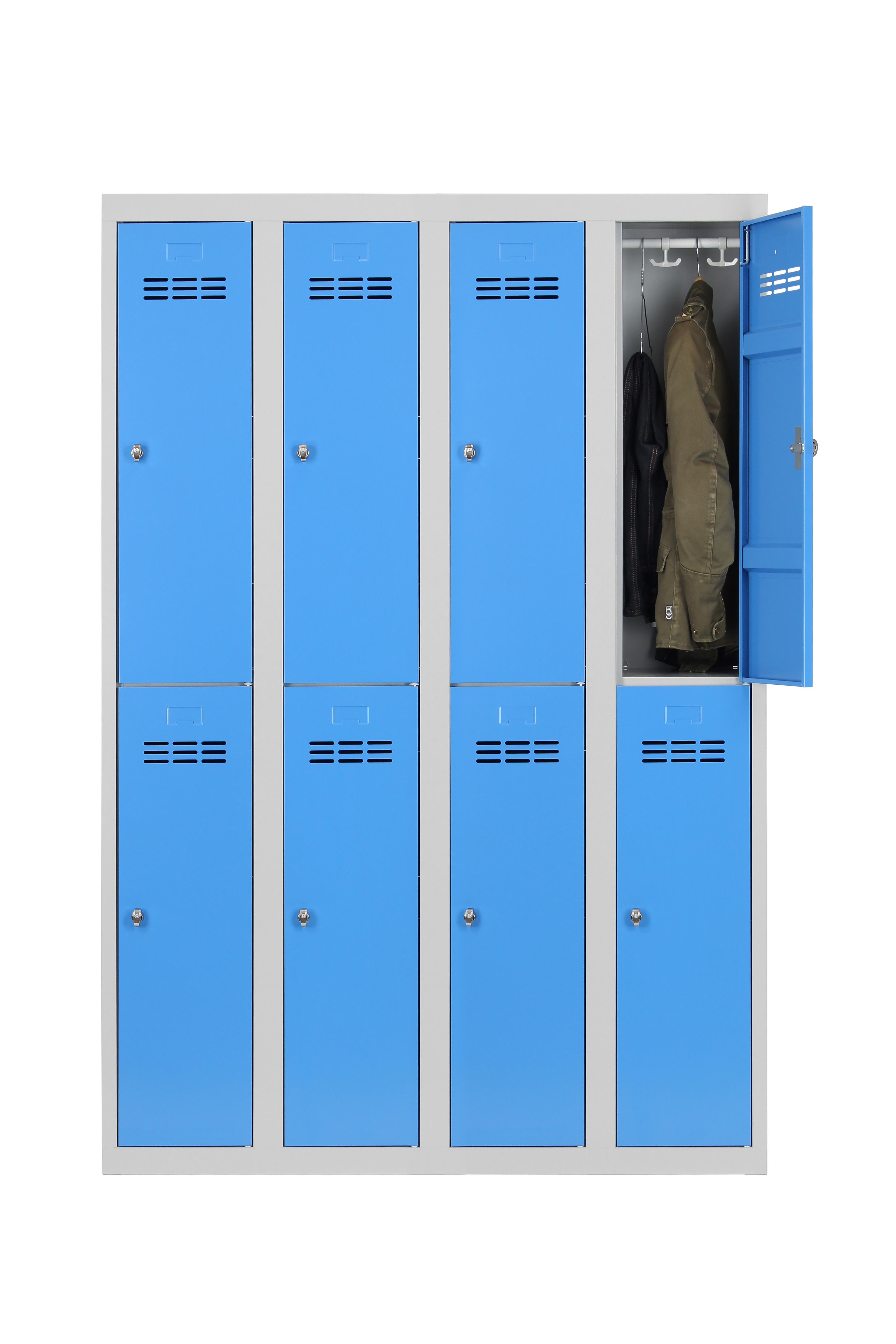 VESTIAIRE MONOBLOC 2 CASES