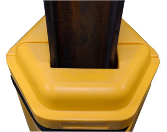 PROTECTION POUR POTEAUX EN POLYETHYLENE