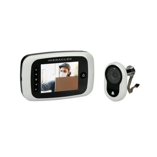 HERACLES PI-HISPY-2-B judas numérique micro-viseur blanc
