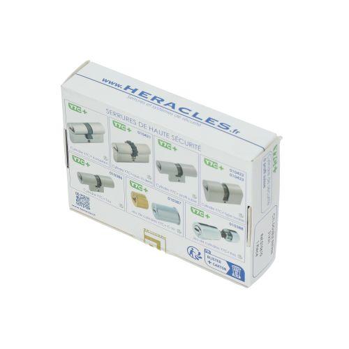 Cylindre monobloc à bouton Y7C+ profil Suisse B31 x 31 mm