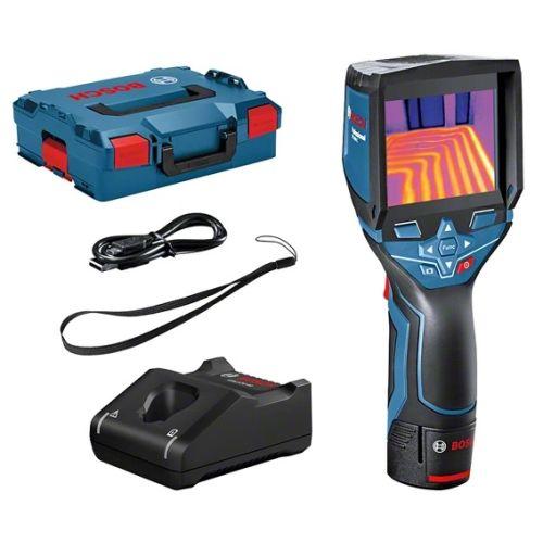 Caméra thermique Bosch GTC 400 C 12V avec batterie 2Ah, chargeur et coffret