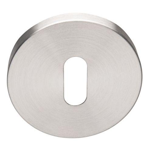 Paire de rosaces Slim JADE - Inox - Clé L