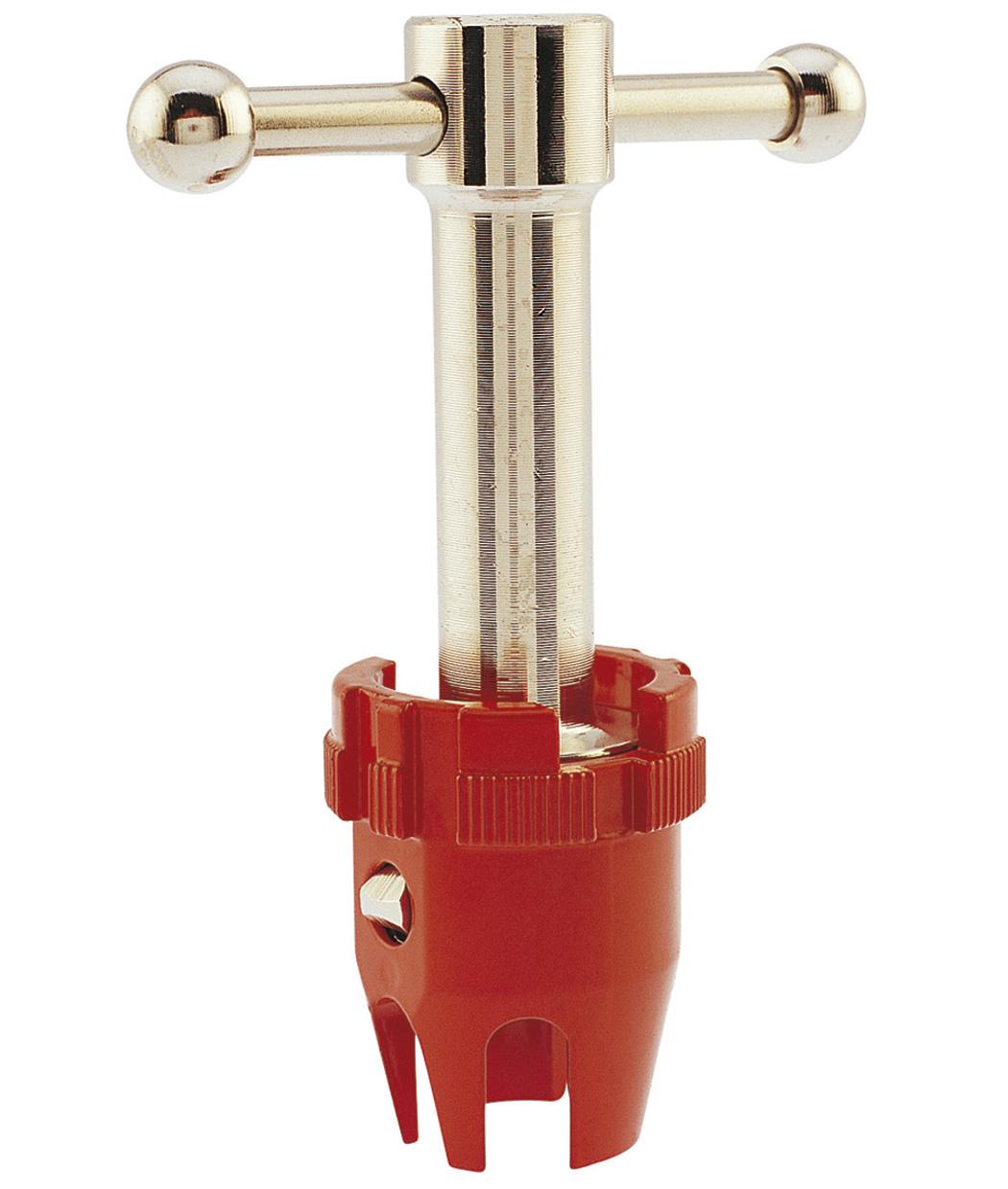 Clé à bonde avec tête amovible 2616/2