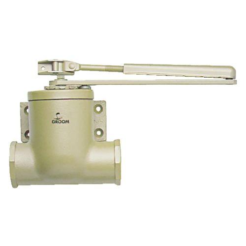 GROOM 705112 ferme-porte n° 5 avec bras réglable champagne CLASSIQUE