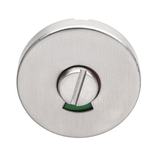 Paire de rosaces JADE - Inox - Condamnation à voyant