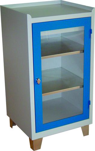ARMOIRE BASSE PORTE TRANSPARENTE