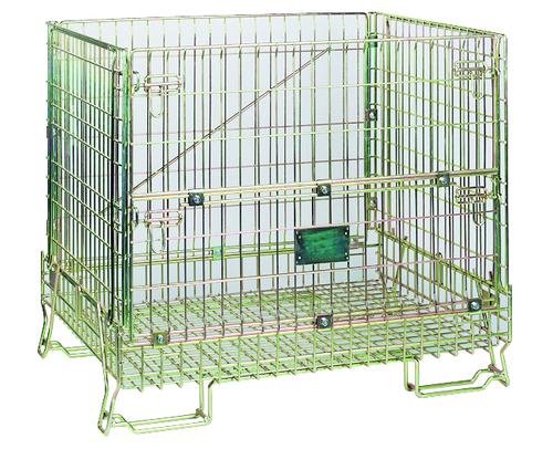 CONTENEUR BDX 800 KG DEMI-PORTE RABATTTABLE