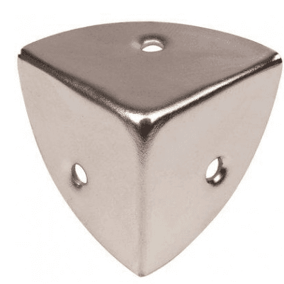 COIN DE VALISE ACIER NICKELE