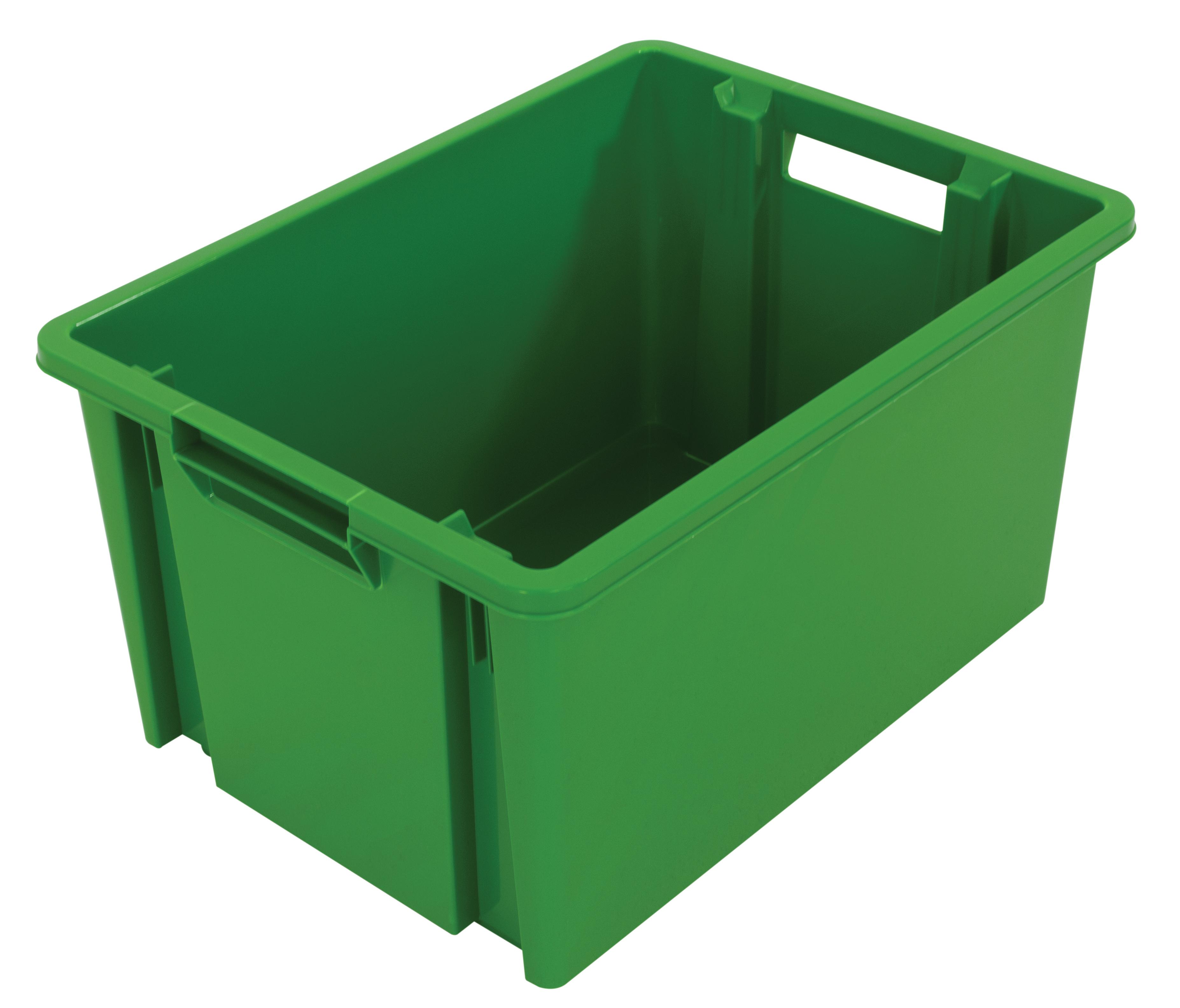 BAC PLASTIQUE EMBOITABLES NOVABAC VERT 6,10,18,30 et 54 litres