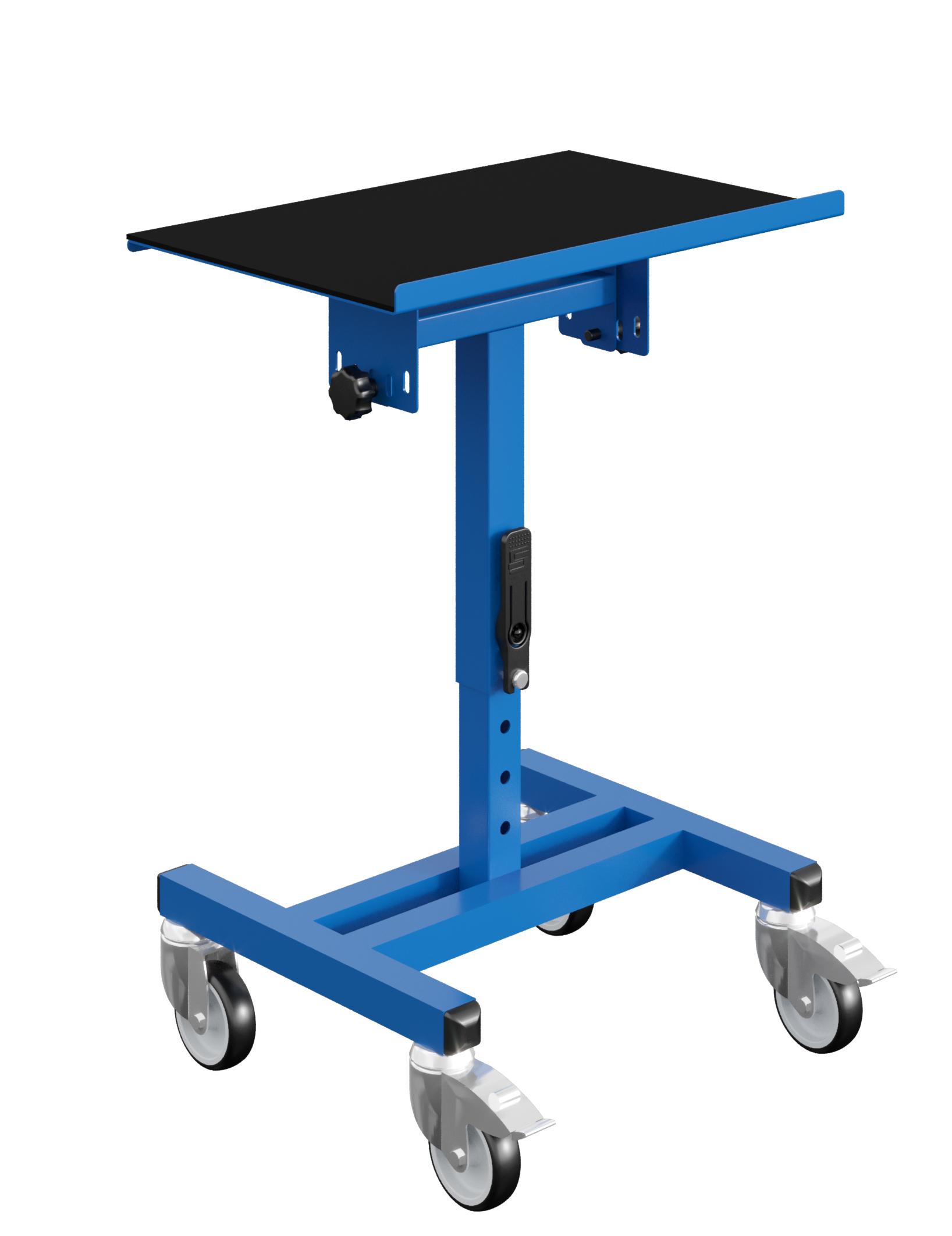 SUPPORT BAC REGLABLE ET INCLINABLE 150 KG