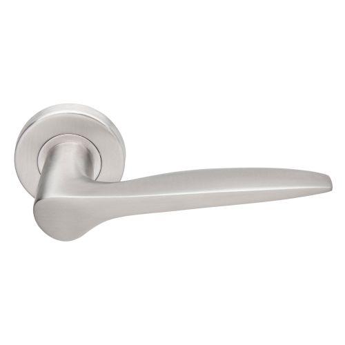 Béquille double massive sur rosace bec de cane JADE série 4003 - Inox