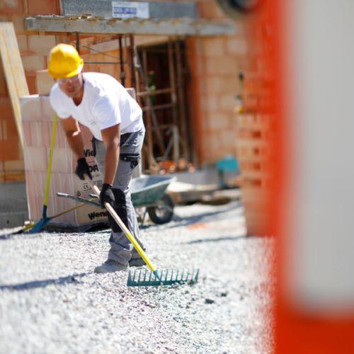 LEBORGNE 376102 Râteau BATIPRO à 14 dents droites 1,5 m