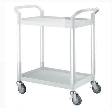 CHARIOT POLYVALENT 2 PLATEAUX GRIS 250 KG